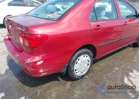 2006 Toyota Corolla Ce from USA, damaged, VIN 2T1BR32E26C627192